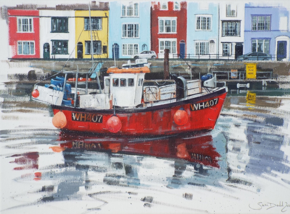 Heading home, Weymouth Harbour