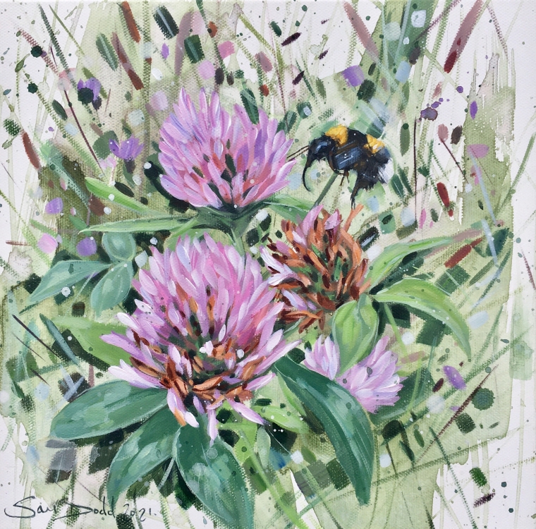 Bumblebee and Clover